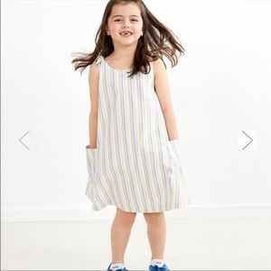 NWOT Hanna Andersson Rainbow Swing Dress 6-7